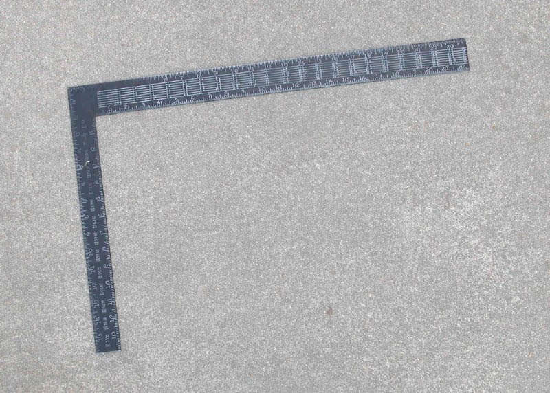 Easy Marking with a Carpenter’s Square (image credits: wikimedia)