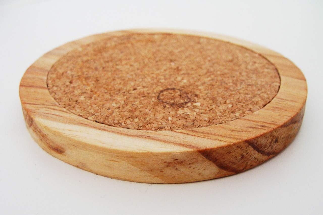 Rustic Wooden Coasters (image credits: pixabay)
