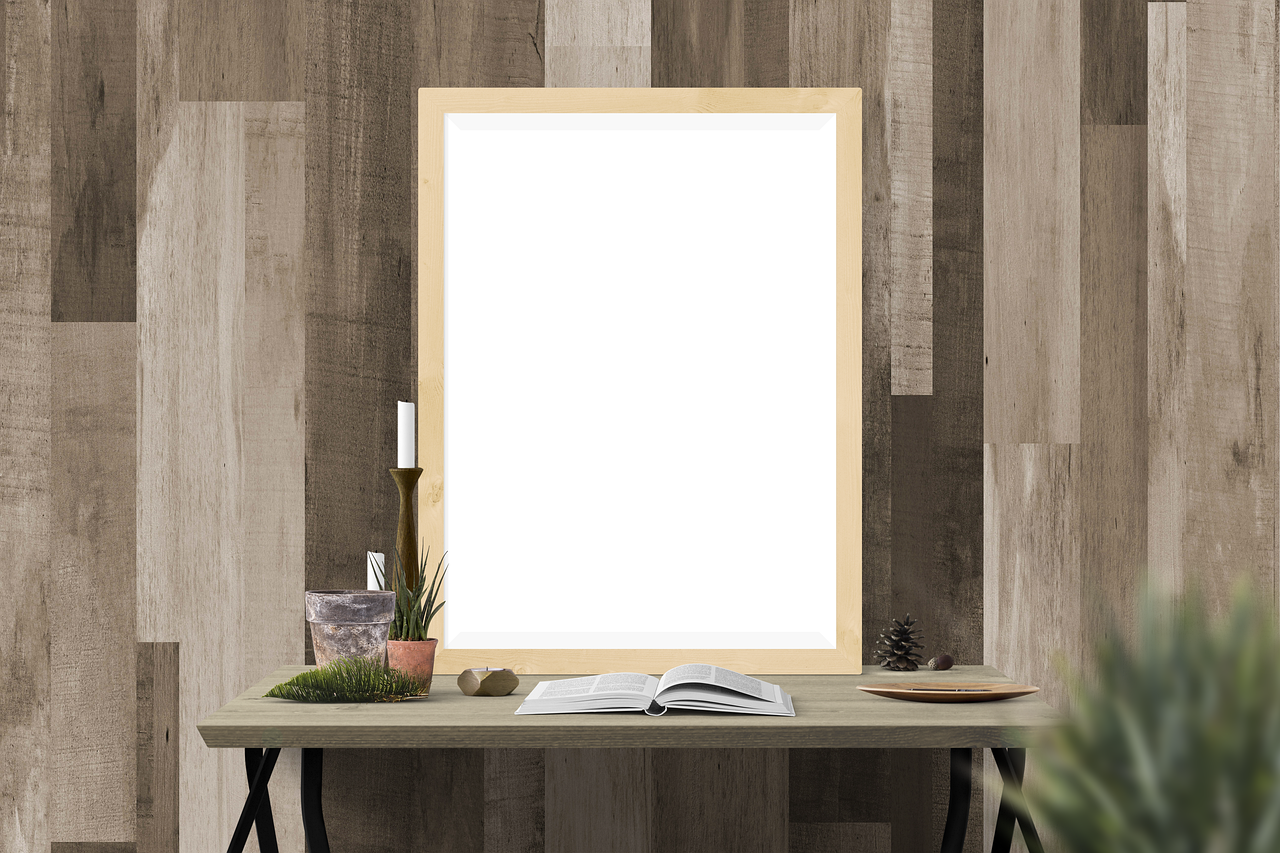 Wooden Picture Frames (image credits: pixabay)