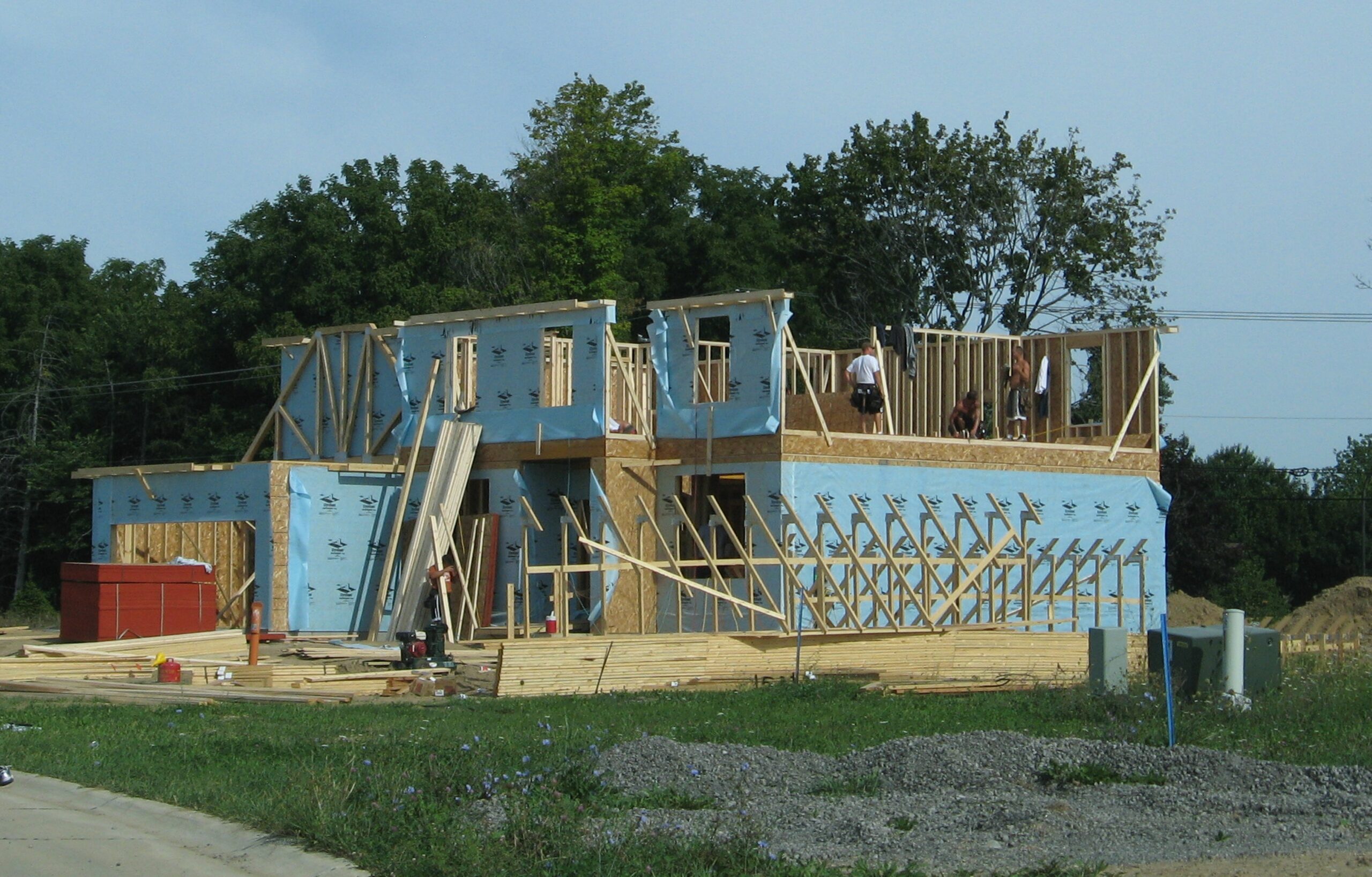 The Excitement and Challenge of Building Your Own Home (image credits: wikimedia)