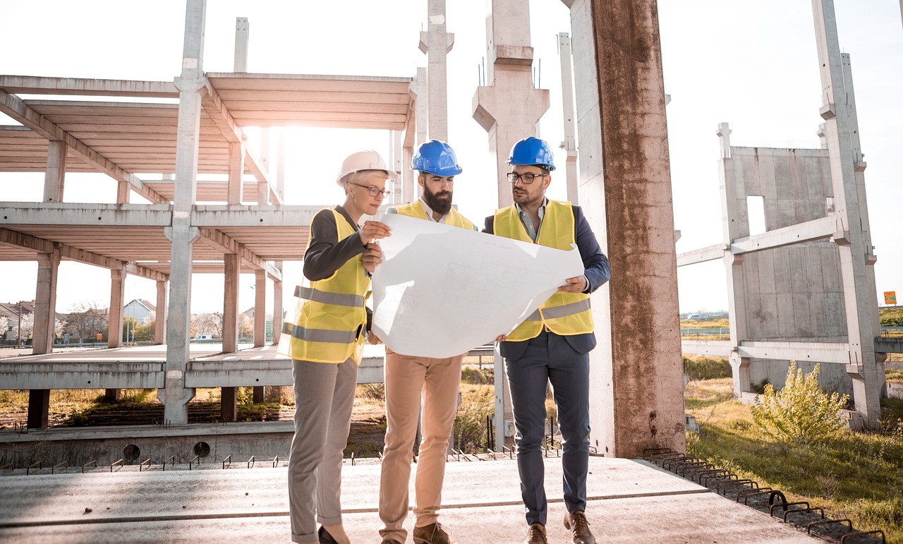 The Construction Process Step by Step (image credits: pixabay)