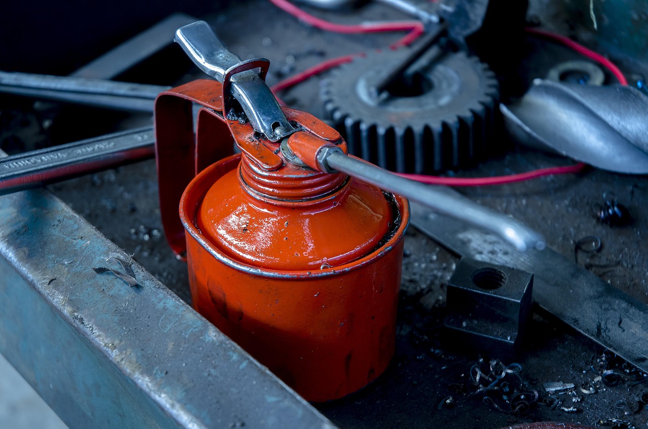 Lubrication of Moving Parts (image credits: pixabay)