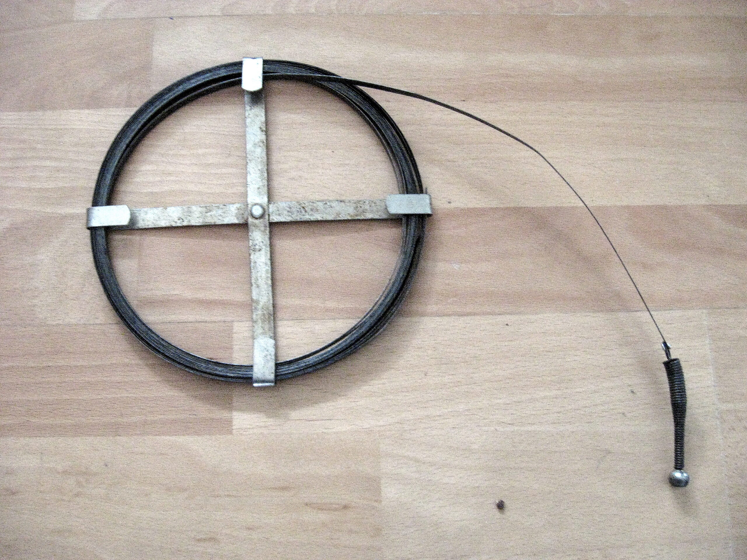 Using a Plumbing Snake or Auger (image credits: wikimedia)