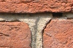 Drilling in Mortar vs. Brick (image credits: wikimedia)