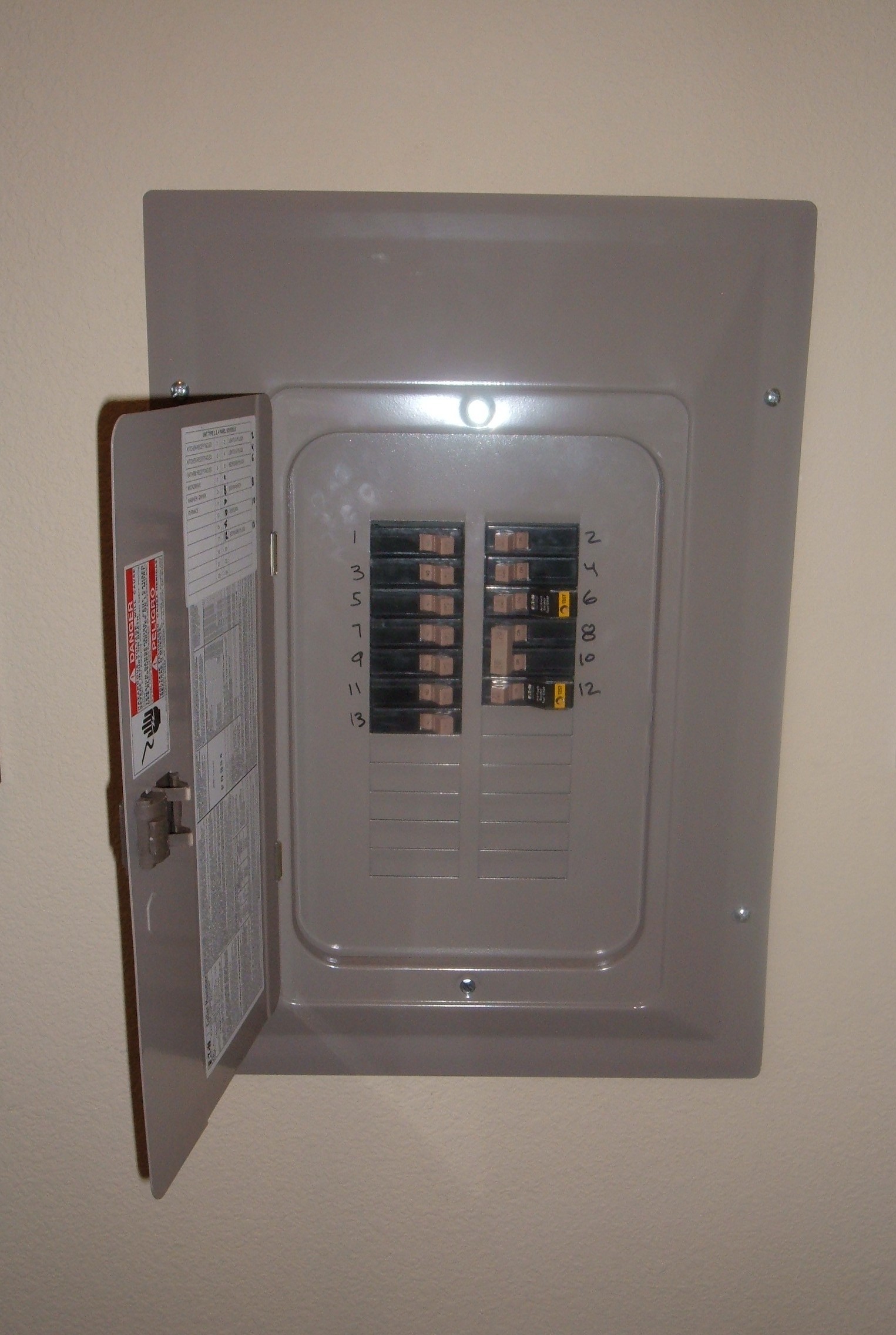Resetting a Tripped Circuit Breaker (image credits: wikimedia)