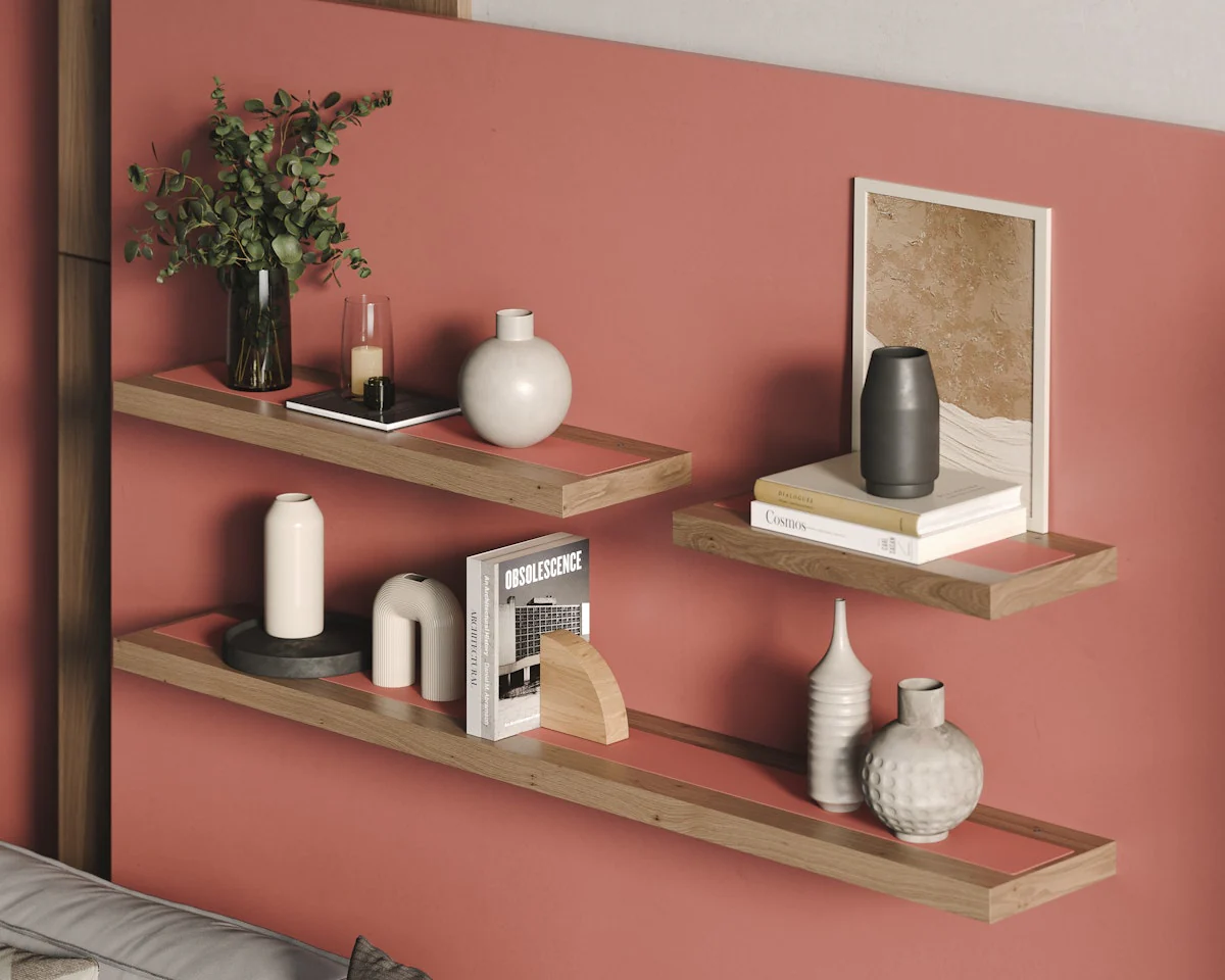 Rustic Floating Shelves Are Taking Over Every Room (image credits: wikimedia)